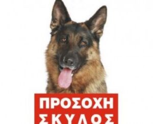 Πινακίδα 'Pit bull', έγχρωμη, αλουμίνιο Κωδικός Προϊόντος:08.94.000