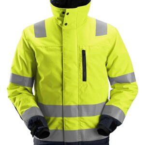 Μπουφάν Υψηλής Διακριτότητας AllroundWork 1130 HI-VIS 37.5® CL 3 Snickers Κωδικός 166412