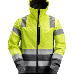 Τζάκετ Αδιάβροχο Υψηλής Διακριτότητας AllroundWork 1330 HI-VIS CL 3 Snickers Κωδικός 166410